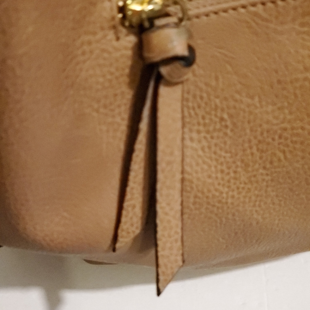 Big Budda CREAM AND PEACH tote. - Picture 5 of 16